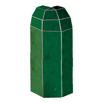 Mosaic House Moroccan tile Mosaic MJD Corner Bridge 10 Green  solid zellige, mosaic, zellij, bullnose, trim, glaze 